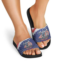 USA 250 Years of Freedom Slide Sandals All American Pride