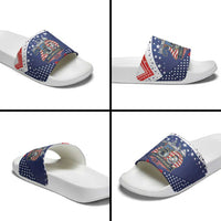 USA 250 Years of Freedom Slide Sandals All American Pride