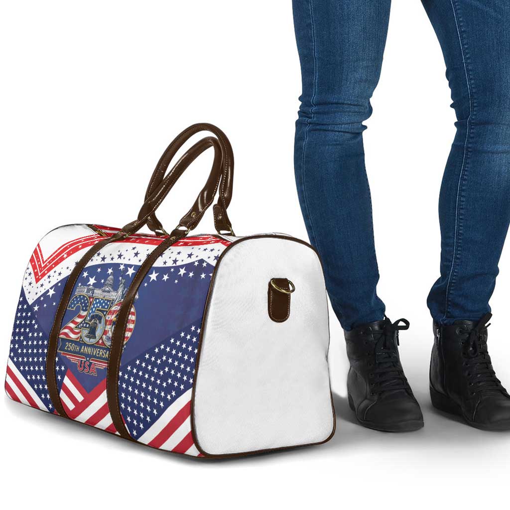 USA 250 Years of Freedom Travel Bag All American Pride
