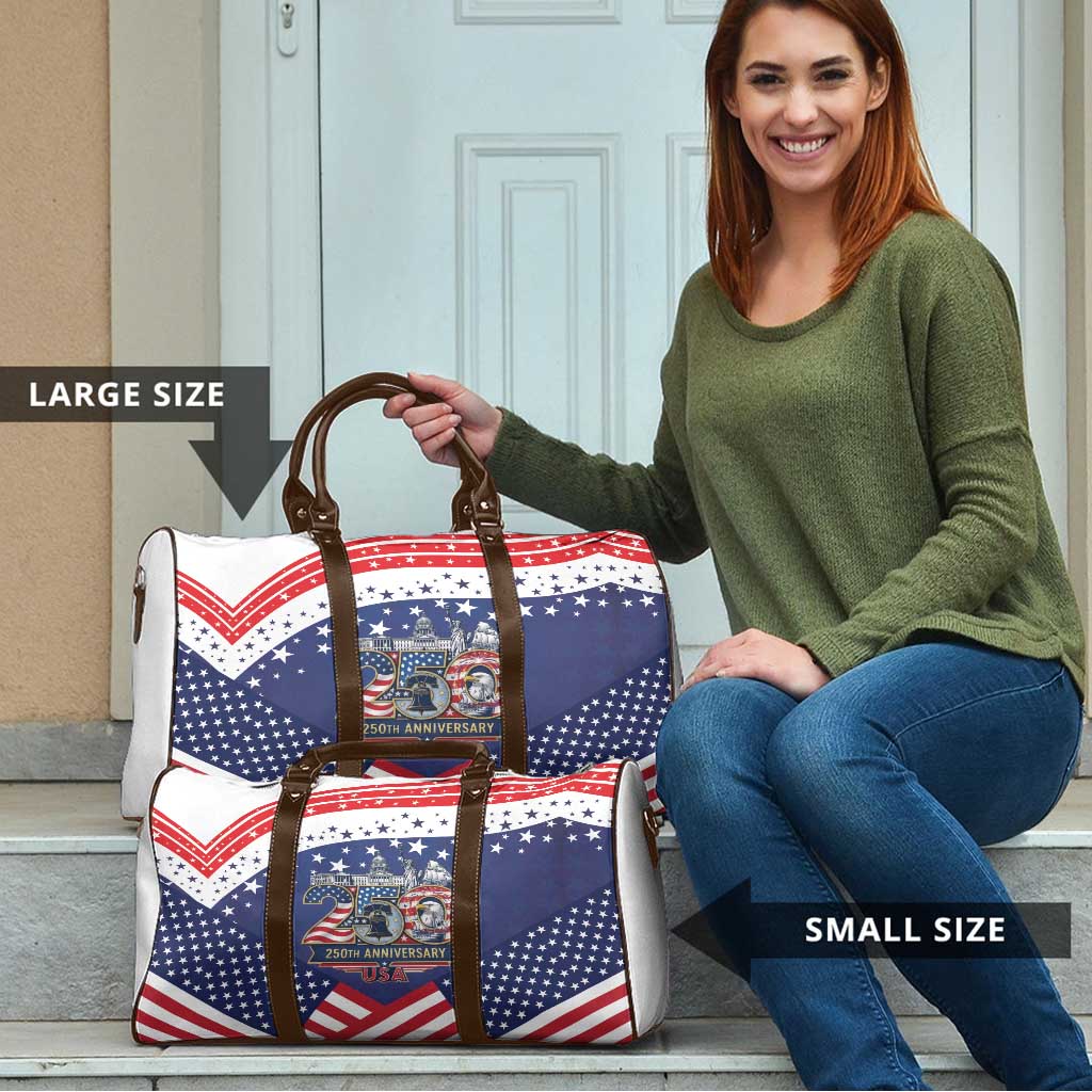 USA 250 Years of Freedom Travel Bag All American Pride