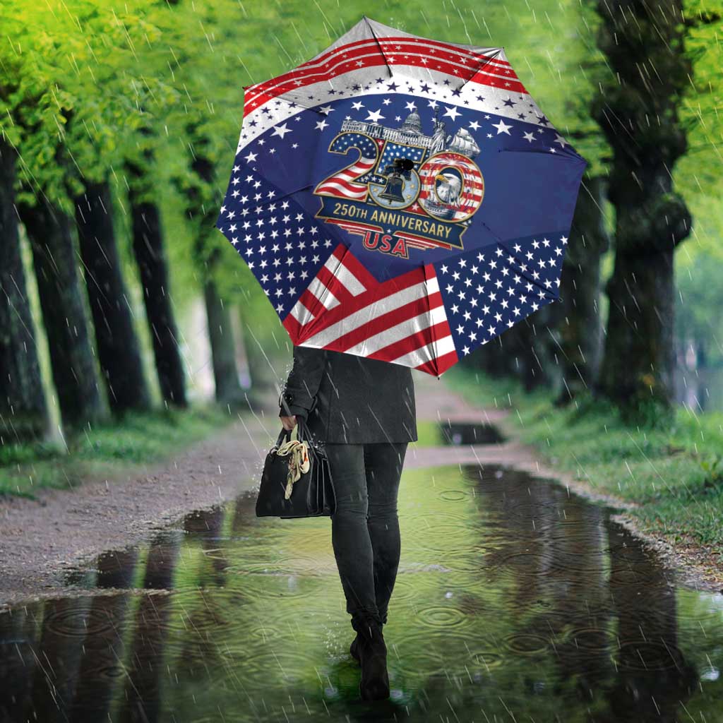 USA 250 Years of Freedom Umbrella All American Pride