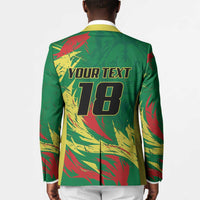 Senegal Football Pride Custom Blazer Les Lions de la Teranga