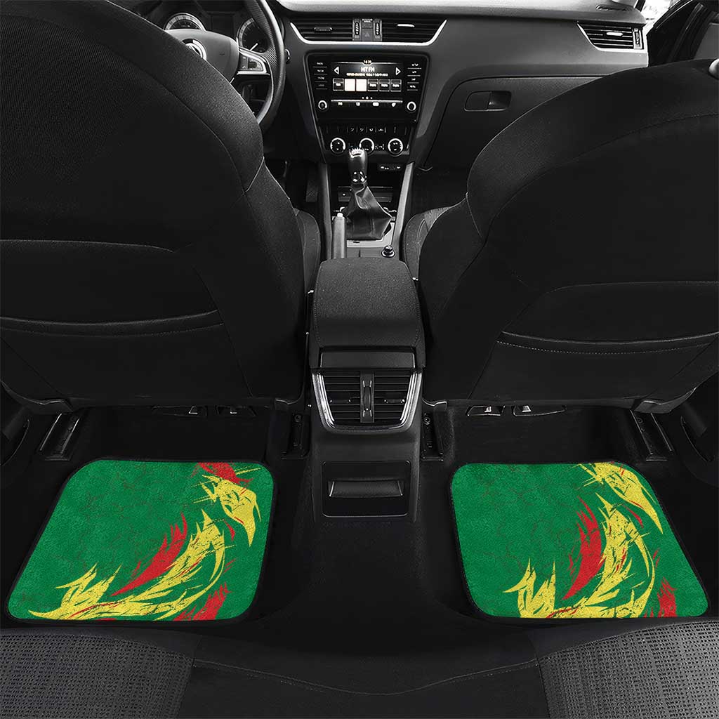 Senegal Football Pride Custom Car Mats Les Lions de la Teranga