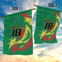 Senegal Football Pride Custom Garden Flag Les Lions de la Teranga