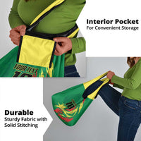 Senegal Football Pride Custom Grocery Bag Les Lions de la Teranga