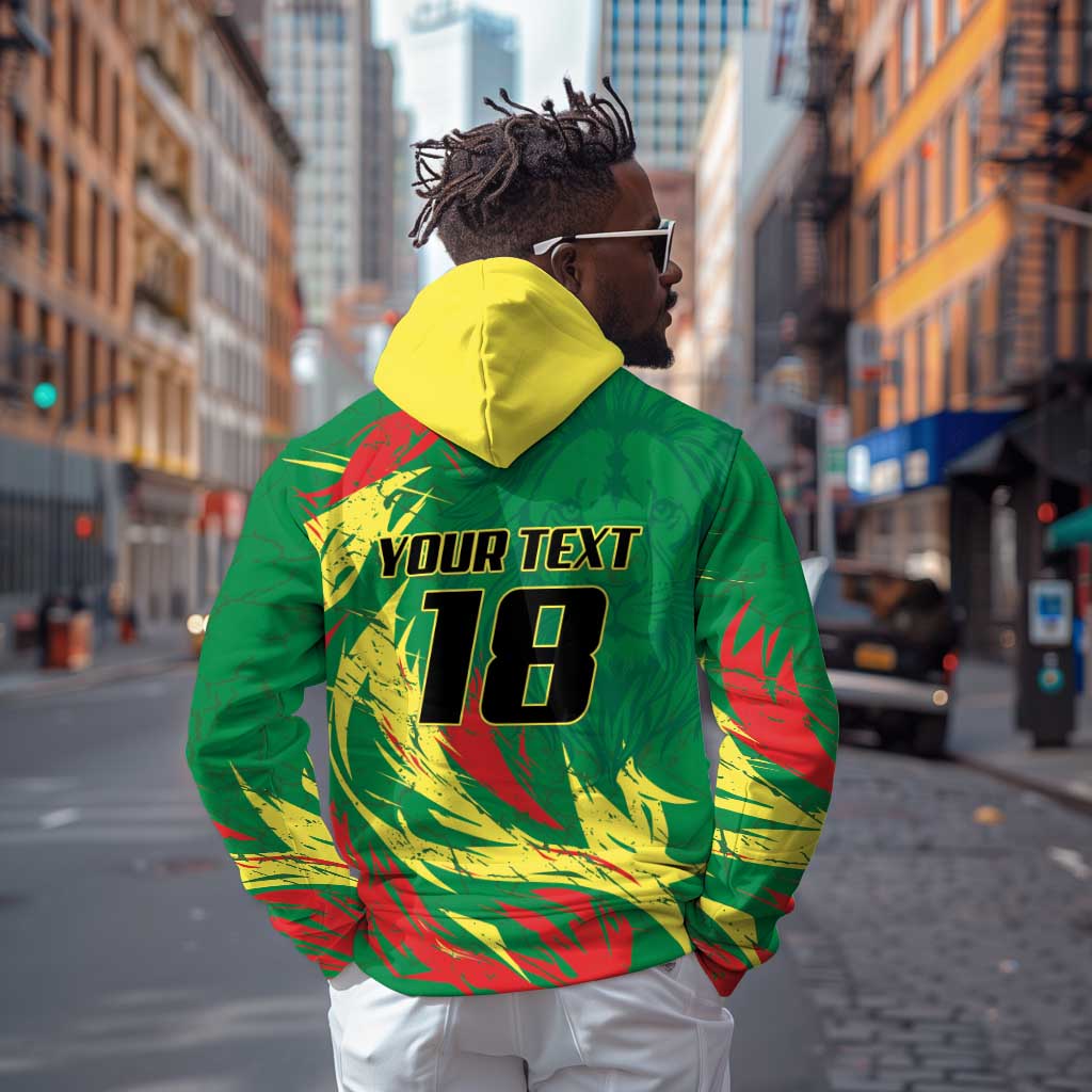 Senegal Football Pride Custom Hoodie Les Lions de la Teranga
