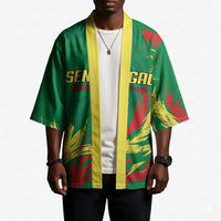 Senegal Football Pride Custom Kimono Les Lions de la Teranga