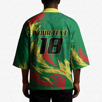 Senegal Football Pride Custom Kimono Les Lions de la Teranga