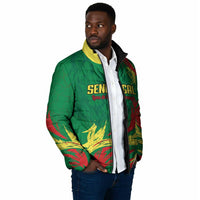 Senegal Football Pride Custom Padded Jacket Les Lions de la Teranga