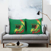 Senegal Football Pride Custom Pillow Cover Les Lions de la Teranga