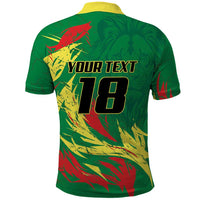 Senegal Football Pride Custom Polo Shirt Les Lions de la Teranga