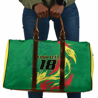 Senegal Football Pride Custom Travel Bag Les Lions de la Teranga