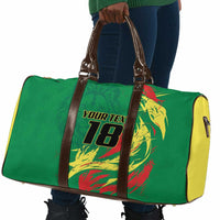 Senegal Football Pride Custom Travel Bag Les Lions de la Teranga