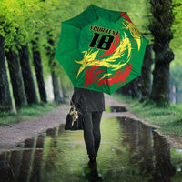 Senegal Football Pride Custom Umbrella Les Lions de la Teranga
