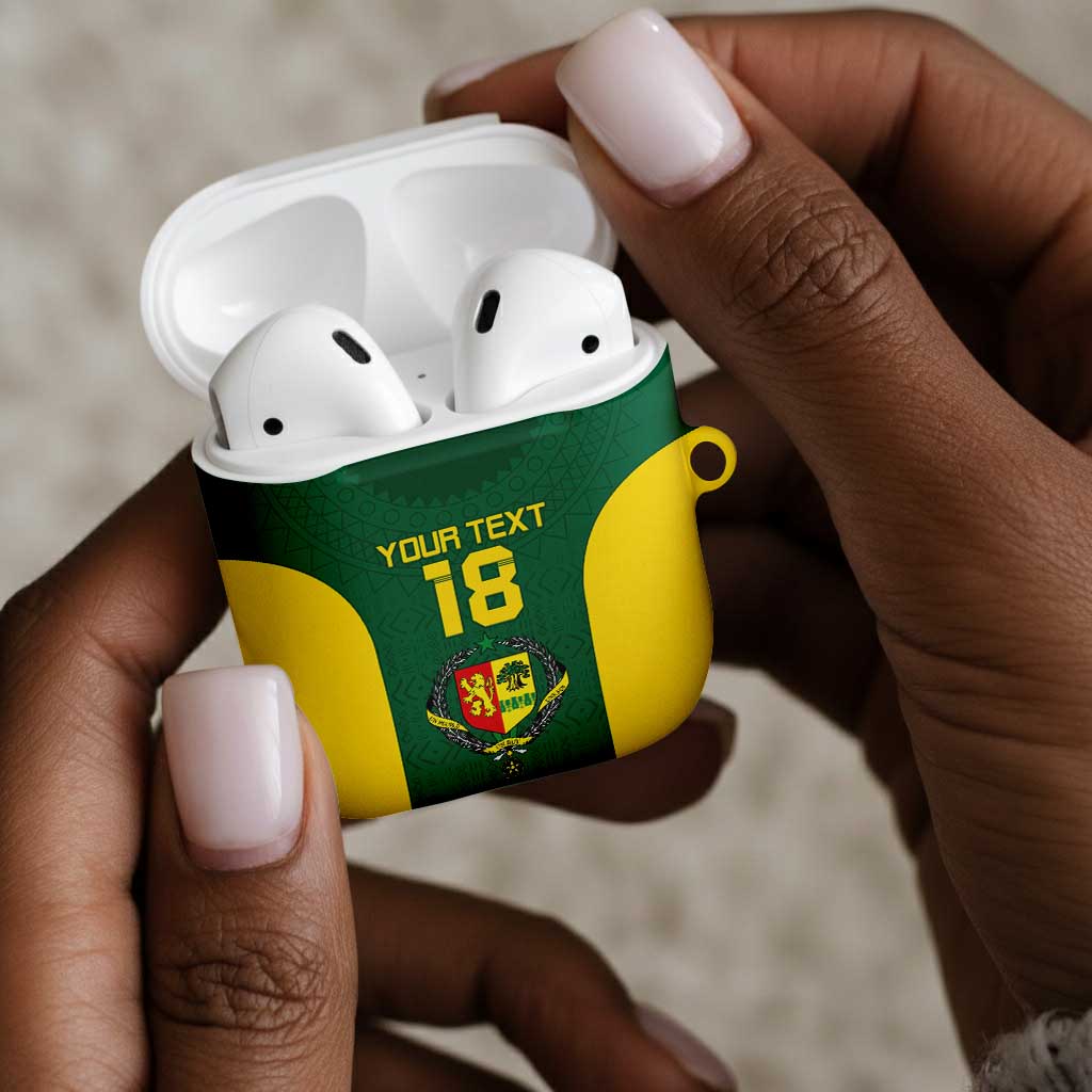 Senegal Football Custom AirPods Case Pride of African Champions