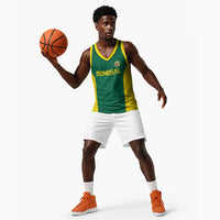 Senegal Football Custom Basketball Jersey Pride of African Champions
