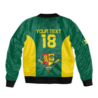 Senegal Football Custom Bomber Jacket Pride of African Champions