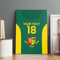 Senegal Football Custom Canvas Wall Art Pride of African Champions