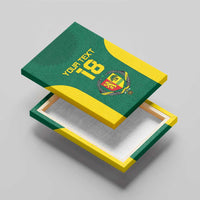 Senegal Football Custom Canvas Wall Art Pride of African Champions
