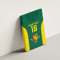 Senegal Football Custom Canvas Wall Art Pride of African Champions