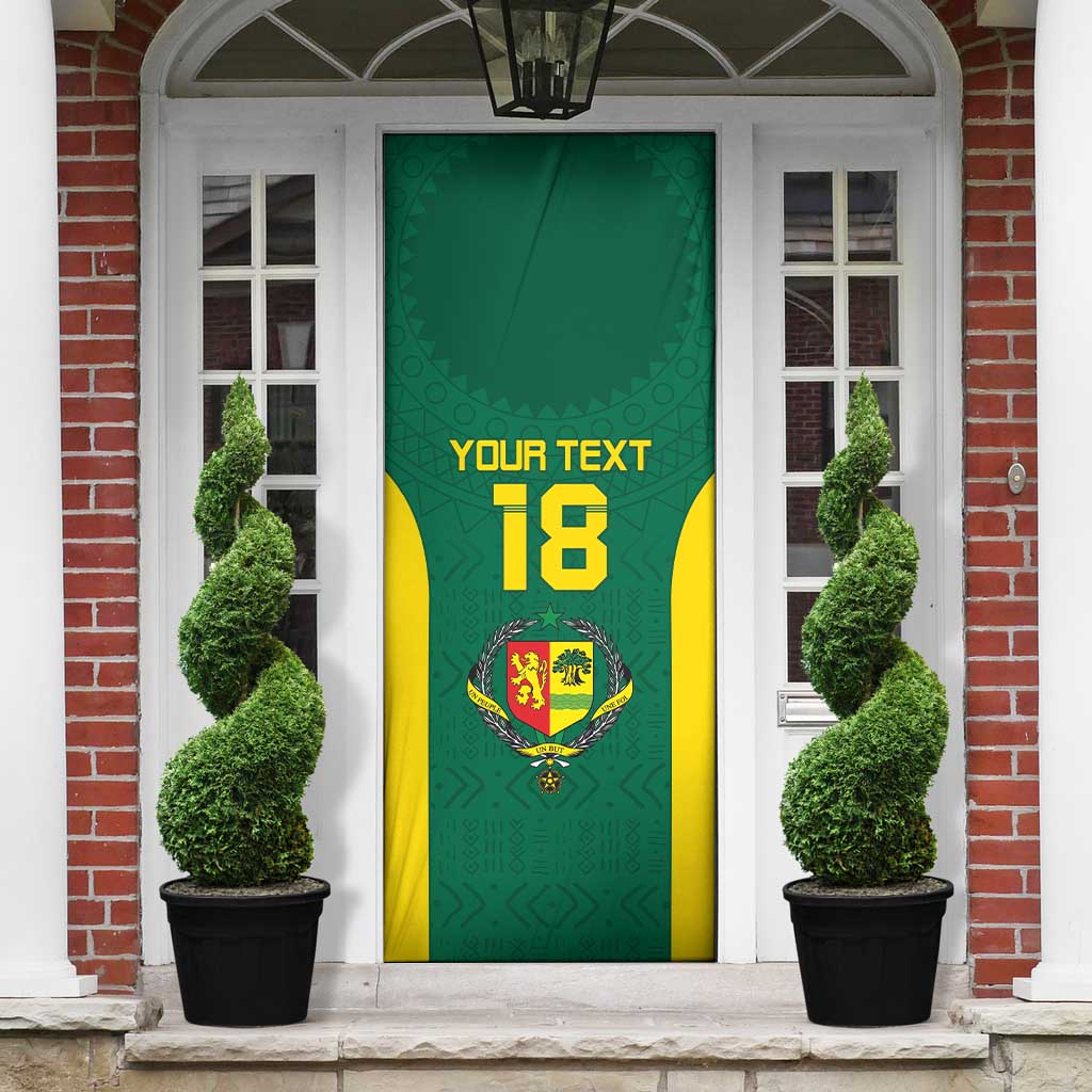 Senegal Football Custom Door Cover Pride of African Champions