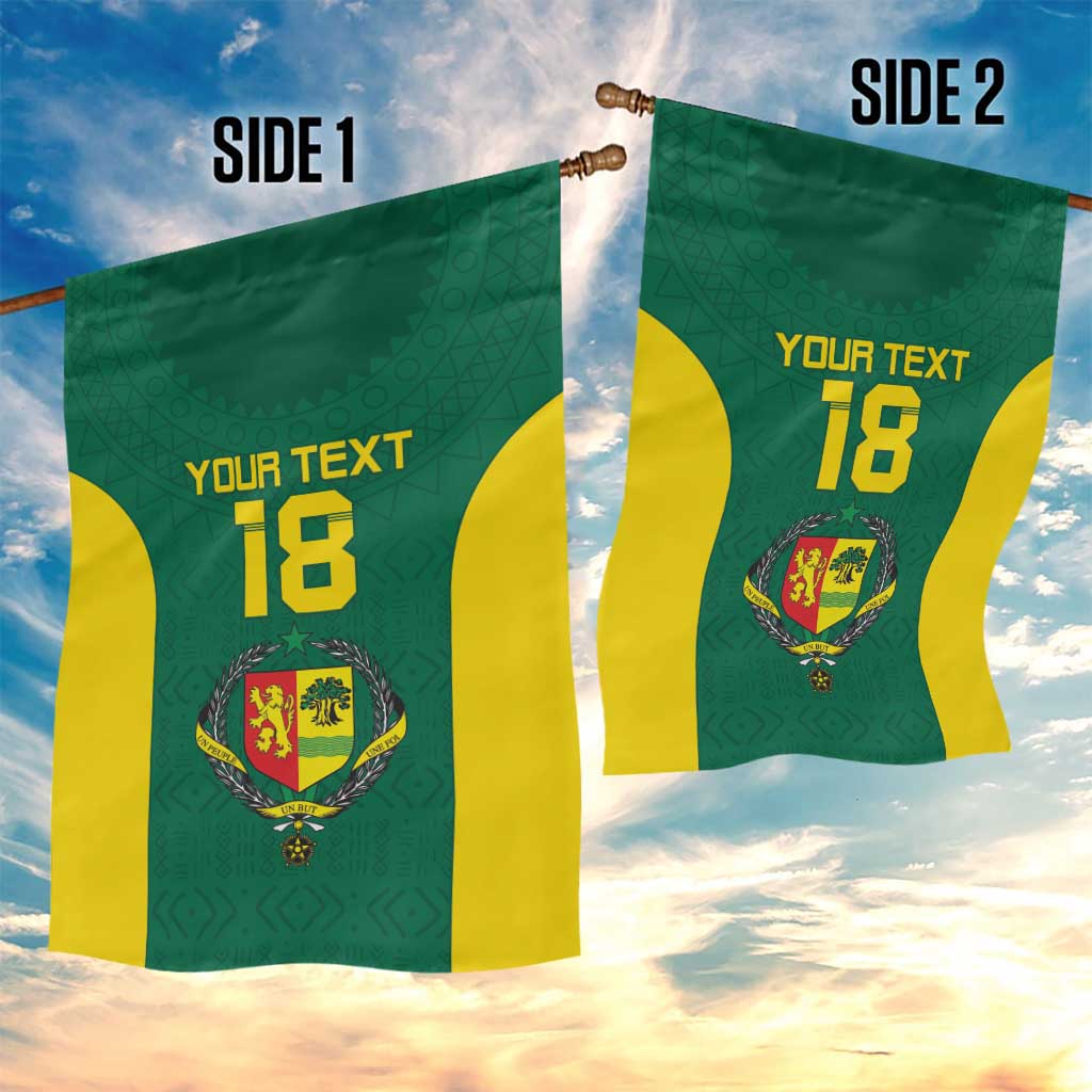 Senegal Football Custom Garden Flag Pride of African Champions