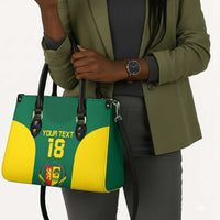 Senegal Football Custom Leather Bag Pride of African Champions