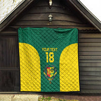 Senegal Football Custom Quilt Pride of African Champions