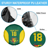 Senegal Football Custom Spare Tire Cover Pride of African Champions