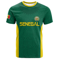 Senegal Football Custom T shirt Pride of African Champions