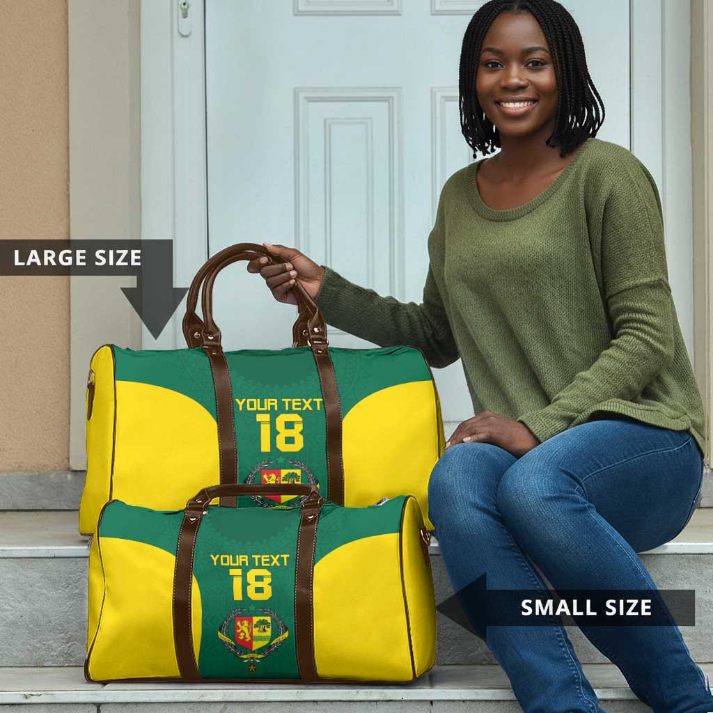 Senegal Football Custom Travel Bag Pride of African Champions