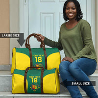 Senegal Football Custom Travel Bag Pride of African Champions