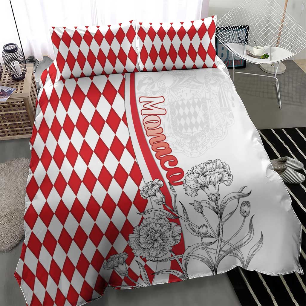 Monaco Deo Juvante Bedding Set Lozenge Flag Style