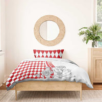 Monaco Deo Juvante Bedding Set Lozenge Flag Style