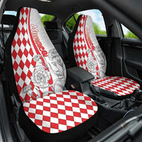 Monaco Deo Juvante Car Seat Cover Lozenge Flag Style