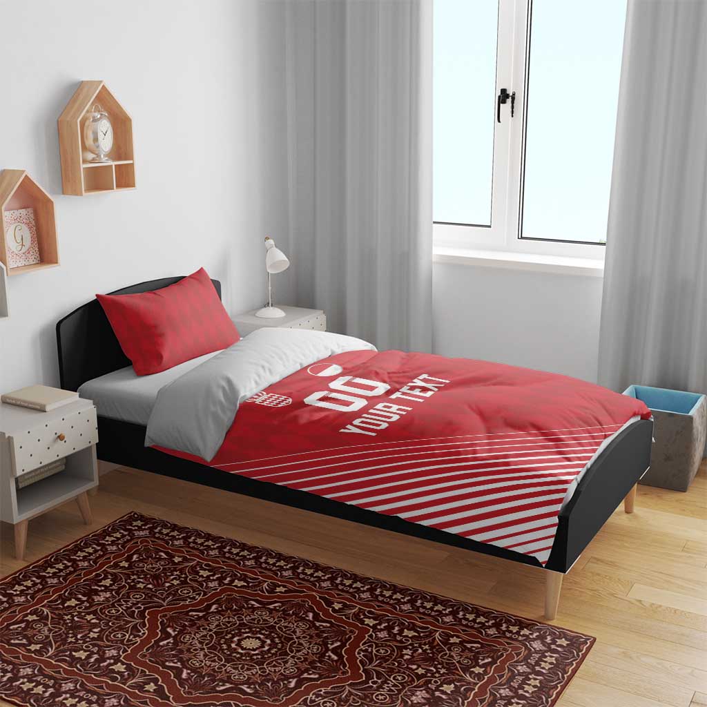 Custom Monaco Football Bedding Set Go Champion 2025