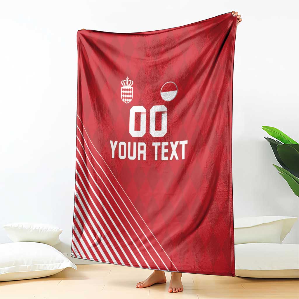Custom Monaco Football Blanket Go Champion 2025