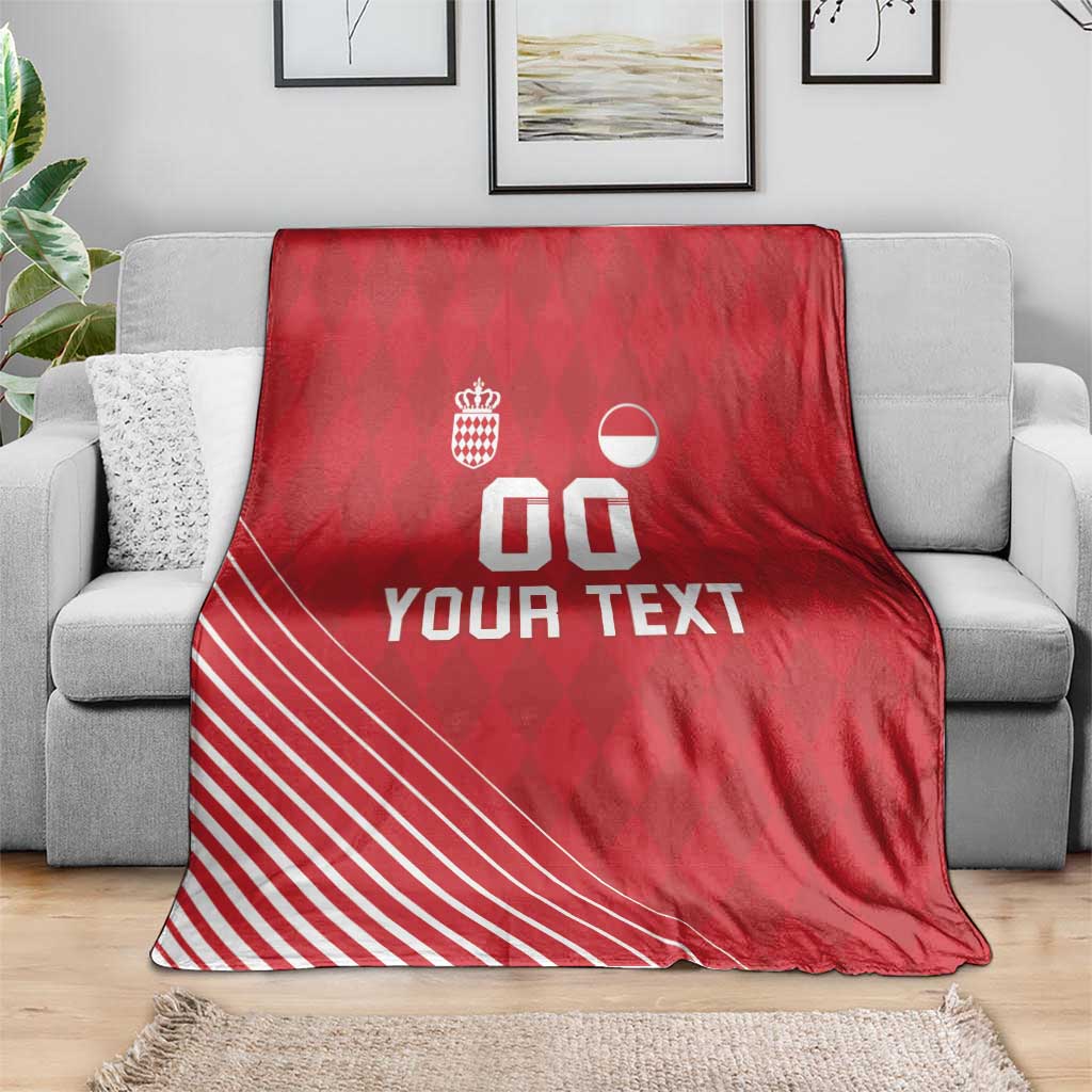 Custom Monaco Football Blanket Go Champion 2025