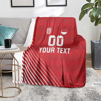 Custom Monaco Football Blanket Go Champion 2025