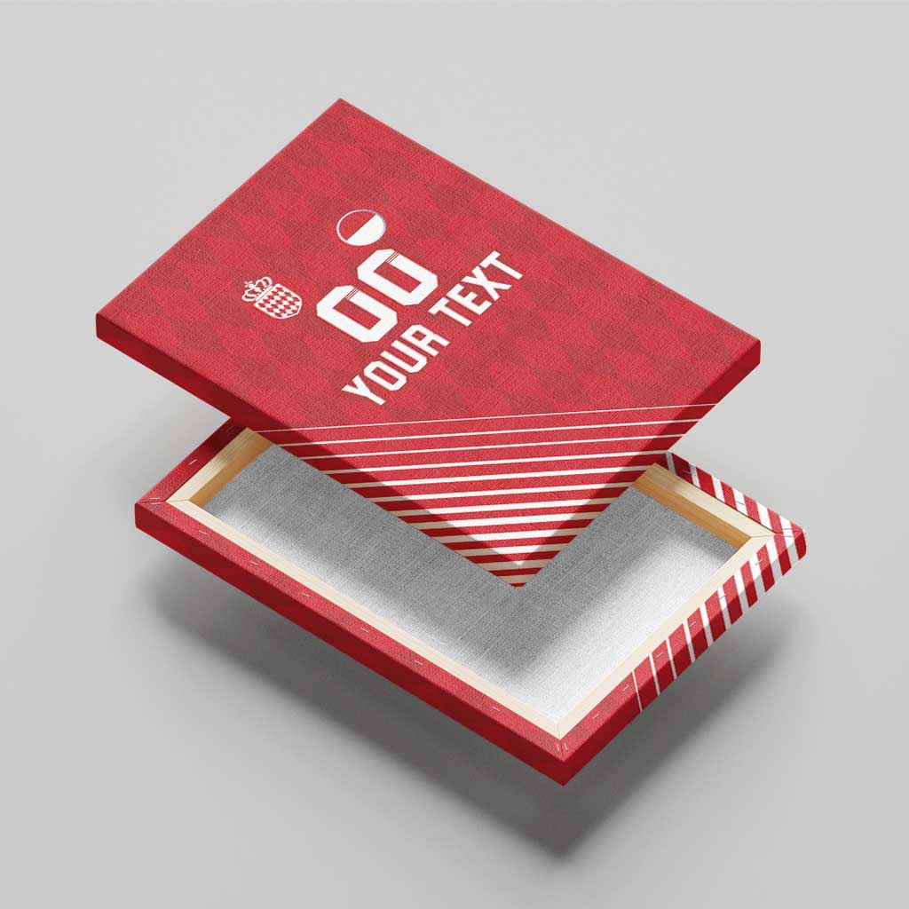 Custom Monaco Football Canvas Wall Art Go Champion 2025