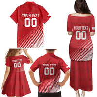 Custom Monaco Football Family Matching Puletasi and Hawaiian Shirt Go Champion 2025