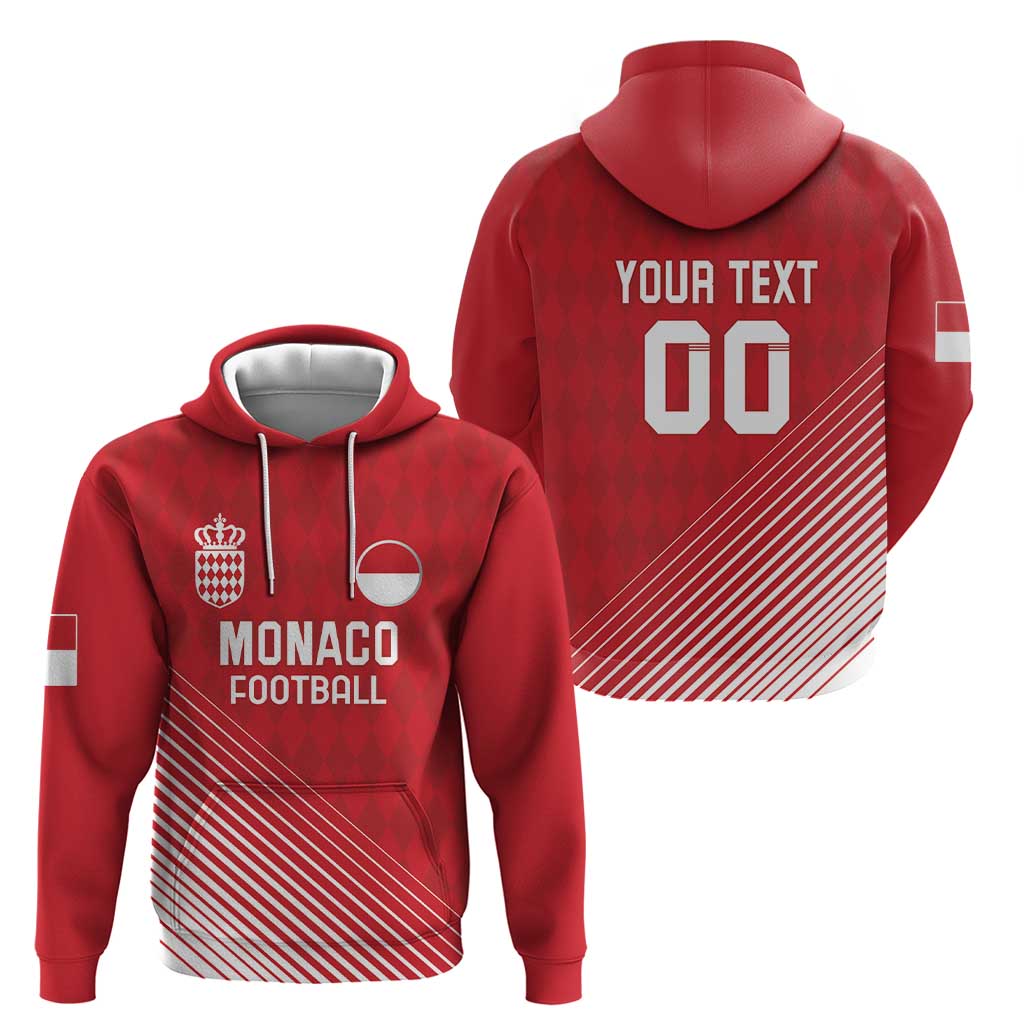Custom Monaco Football Hoodie Go Champion 2025