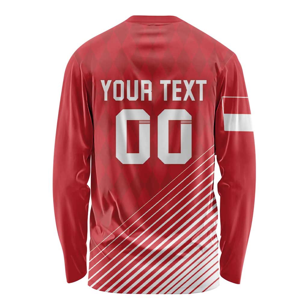 Custom Monaco Football Long Sleeve Shirt Go Champion 2025