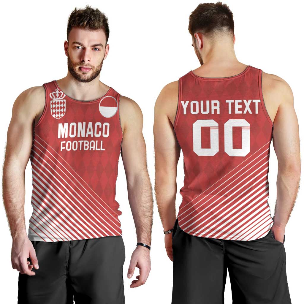 Custom Monaco Football Men Tank Top Go Champion 2025