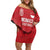 Custom Monaco Football Off Shoulder Short Dress Go Champion 2025