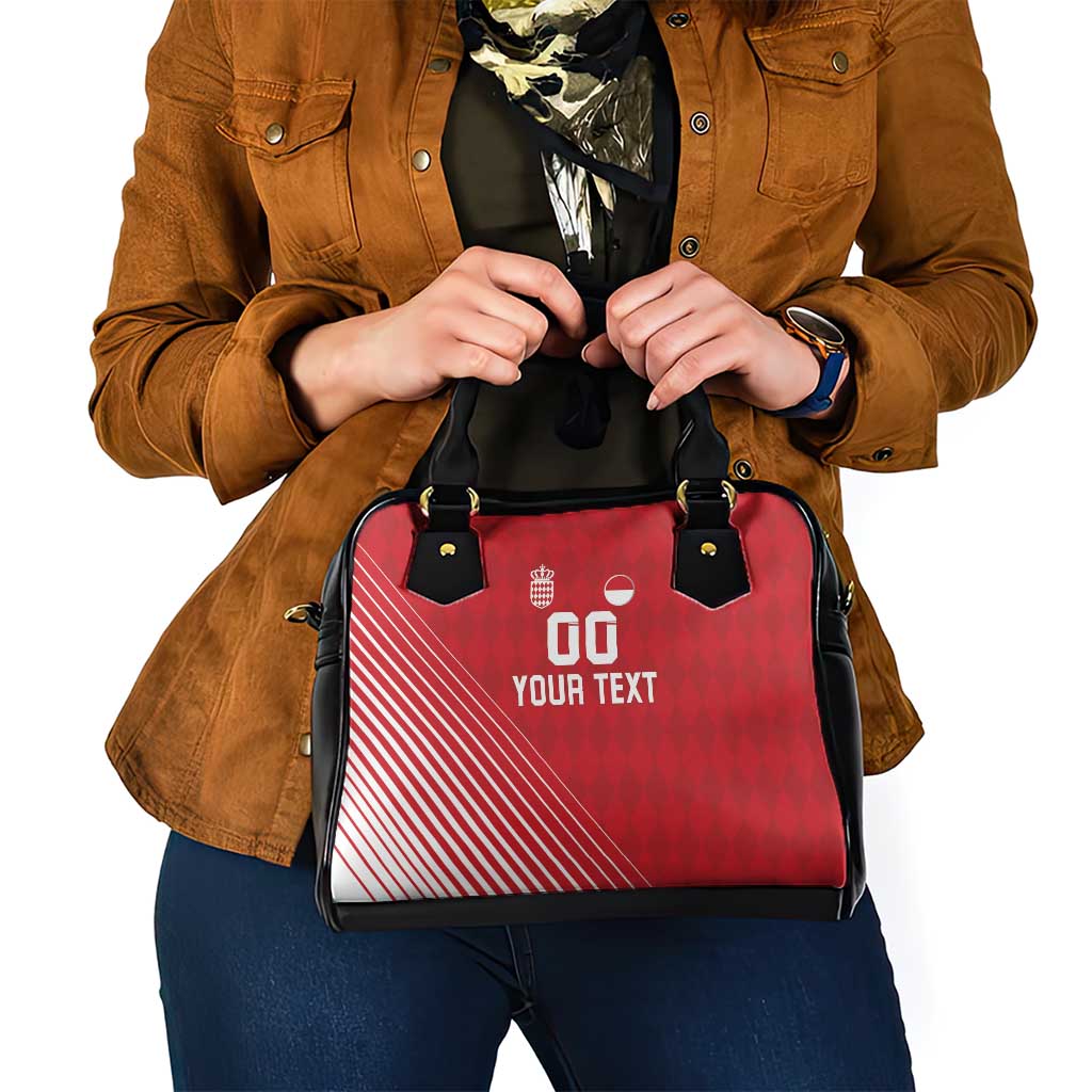 Custom Monaco Football Shoulder Handbag Go Champion 2025