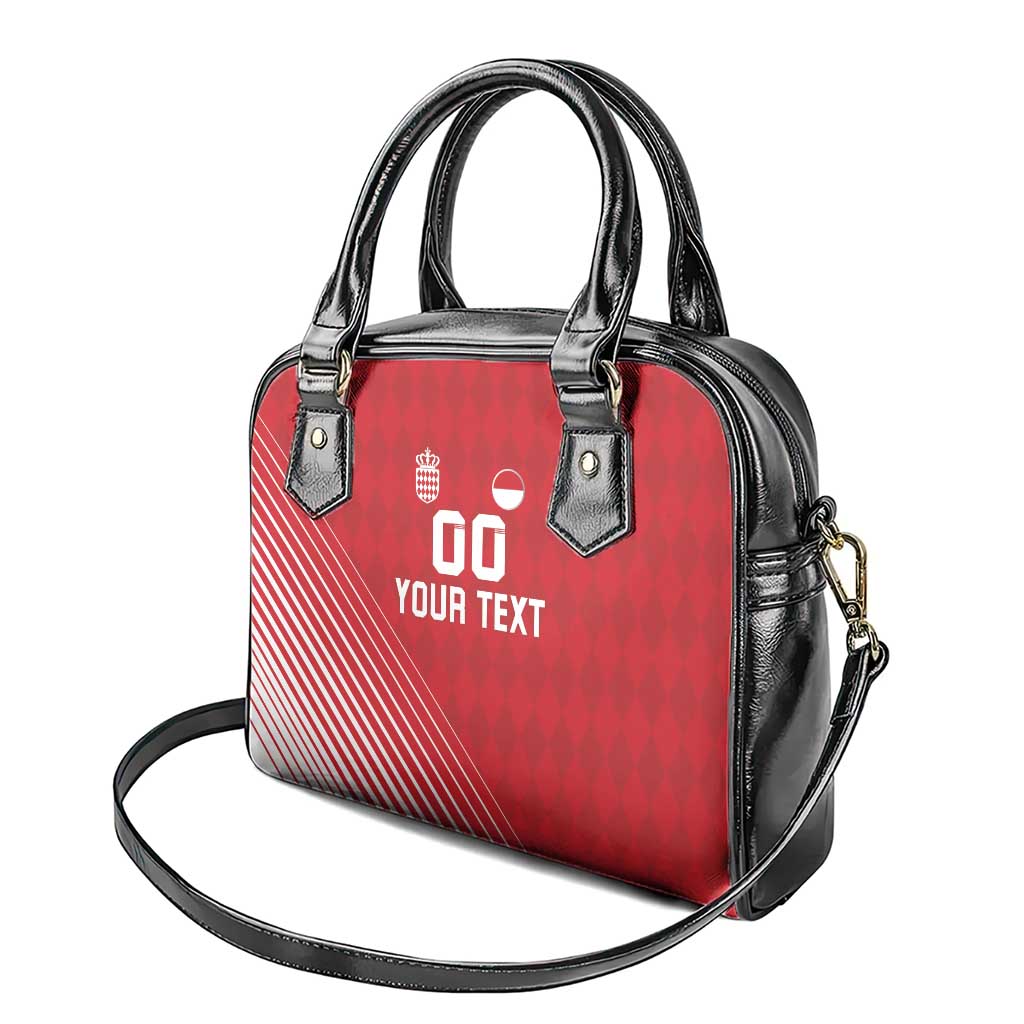 Custom Monaco Football Shoulder Handbag Go Champion 2025