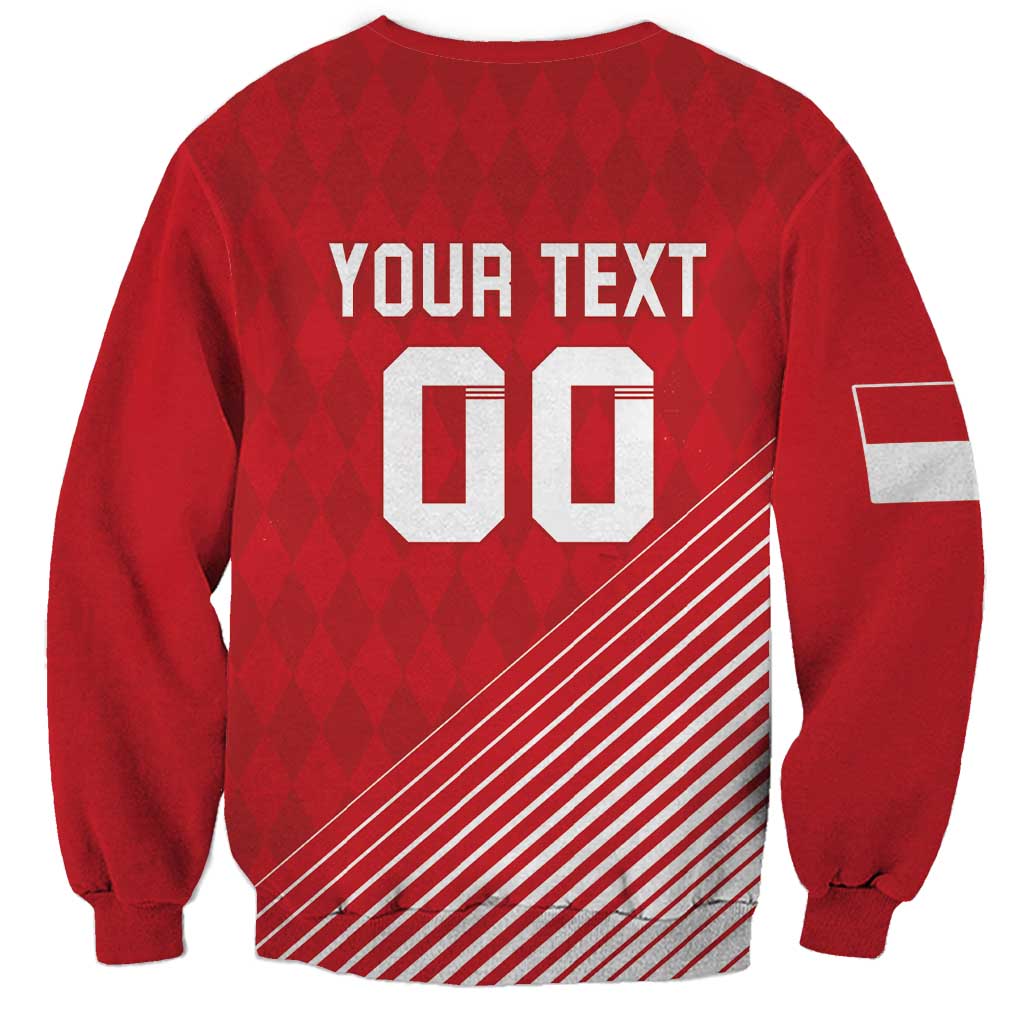 Custom Monaco Football Sweatshirt Go Champion 2025