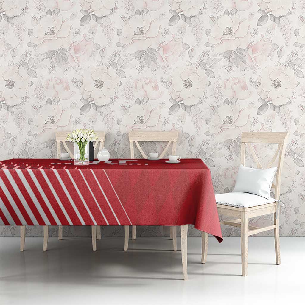 Custom Monaco Football Tablecloth Go Champion 2025