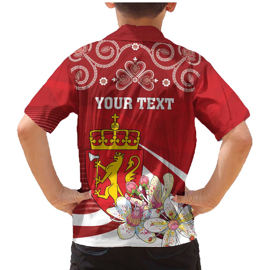 Personalized Norway Constitution Day Family Matching Mermaid Dress and Hawaiian Shirt Norwegian Lion Pyramidal Saxifrage